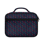 DNA Helix Pattern Print Briefcase Bible Bag