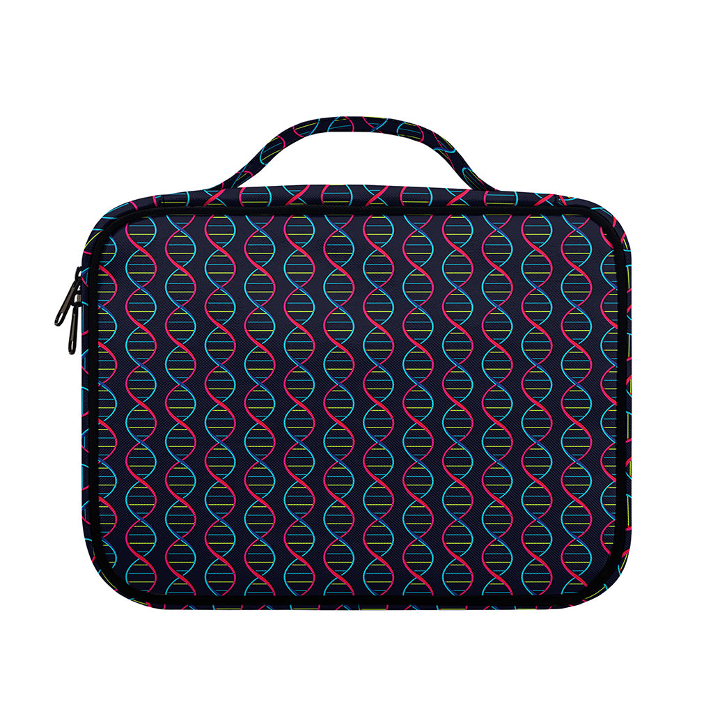 DNA Helix Pattern Print Briefcase Bible Bag