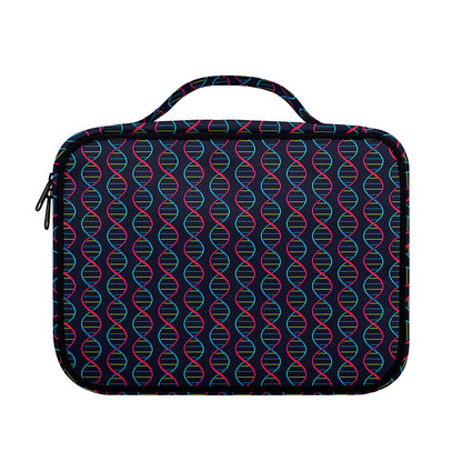 DNA Helix Pattern Print Briefcase Bible Bag