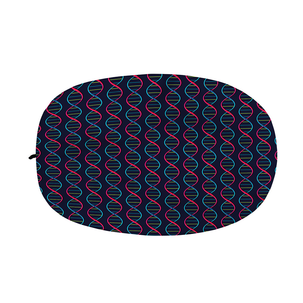 DNA Helix Pattern Print Car Side Mirror Covers