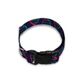 DNA Helix Pattern Print Dog Collar