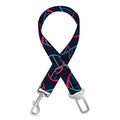 DNA Helix Pattern Print Dog Seat Belt