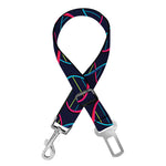 DNA Helix Pattern Print Dog Seat Belt