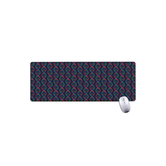 DNA Helix Pattern Print Extended Mouse Pad