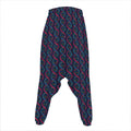 DNA Helix Pattern Print Hammer Pants