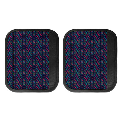 DNA Helix Pattern Print Handle Covers