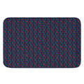 DNA Helix Pattern Print Indoor Door Mat