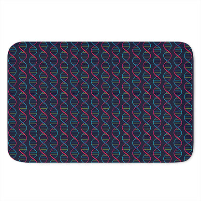 DNA Helix Pattern Print Indoor Door Mat