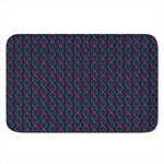 DNA Helix Pattern Print Indoor Door Mat
