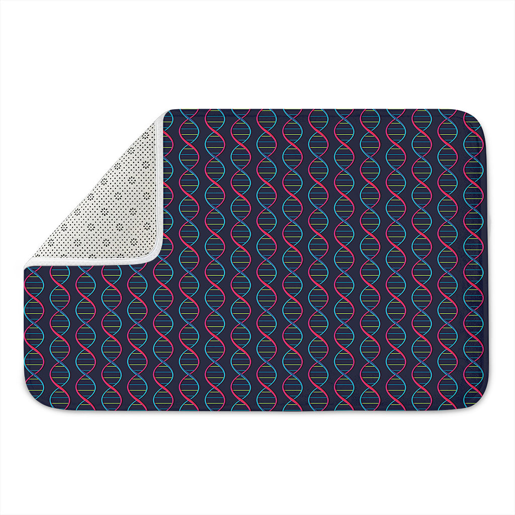 DNA Helix Pattern Print Indoor Door Mat