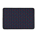 DNA Helix Pattern Print Kitchen Mat