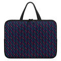 DNA Helix Pattern Print Laptop Sleeve With Handle