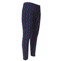 DNA Helix Pattern Print Men's Compression Pants