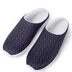 DNA Helix Pattern Print Mesh Casual Shoes