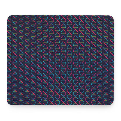 DNA Helix Pattern Print Mouse Pad
