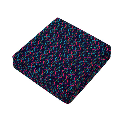 DNA Helix Pattern Print Outdoor Seat Cushion Cover