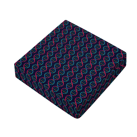 DNA Helix Pattern Print Outdoor Seat Cushion Cover