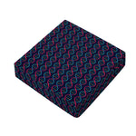 DNA Helix Pattern Print Outdoor Seat Cushion Cover