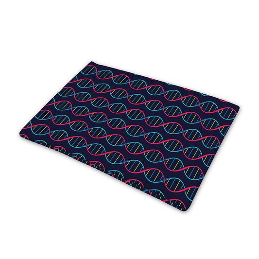 DNA Helix Pattern Print Pet Cooling Mat Cover