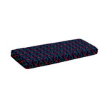 DNA Helix Pattern Print Piano Keyboard Cover