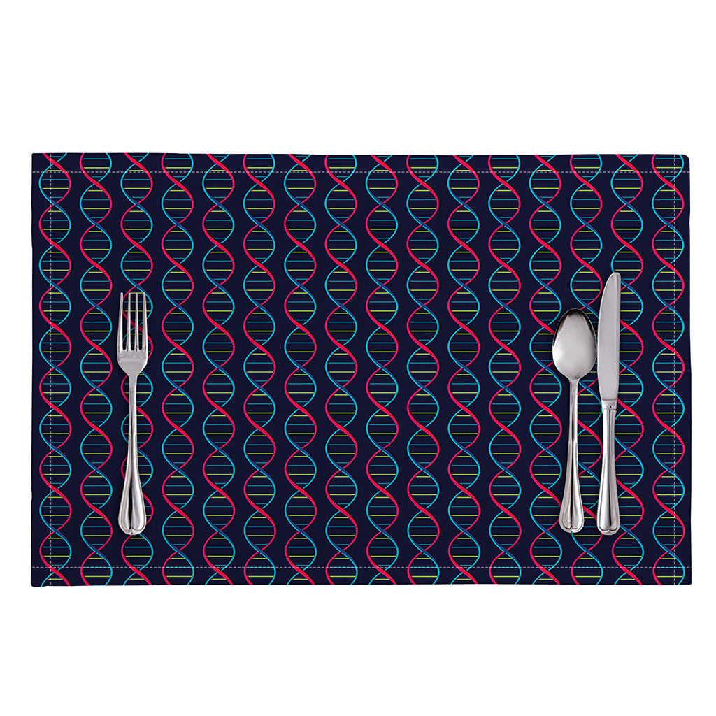 DNA Helix Pattern Print Placemat