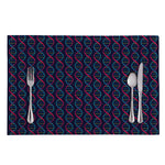 DNA Helix Pattern Print Placemat