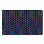 DNA Helix Pattern Print Polyester Doormat