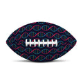 DNA Helix Pattern Print Rugby Ball