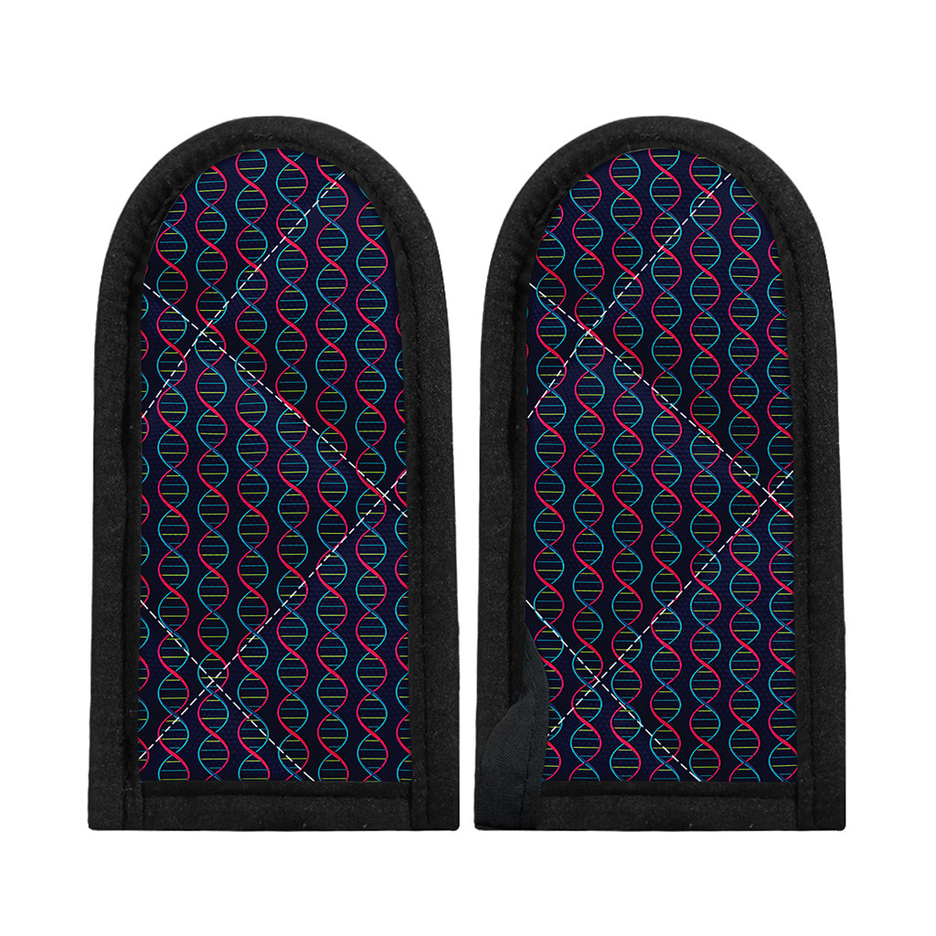 DNA Helix Pattern Print Skillet Handle Cover