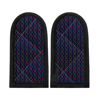 DNA Helix Pattern Print Skillet Handle Cover