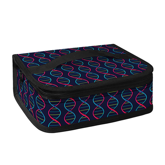 DNA Helix Pattern Print Small Lunch Bag
