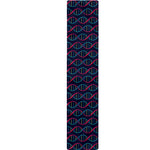 DNA Helix Pattern Print Table Runner