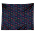 DNA Helix Pattern Print Tapestry