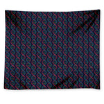 DNA Helix Pattern Print Tapestry