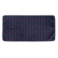 DNA Helix Pattern Print Towel