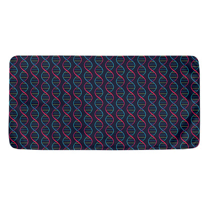 DNA Helix Pattern Print Towel