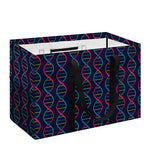 DNA Helix Pattern Print Utility Tote Bag