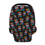 DNA Strands Pattern Print Baby Seat Cover