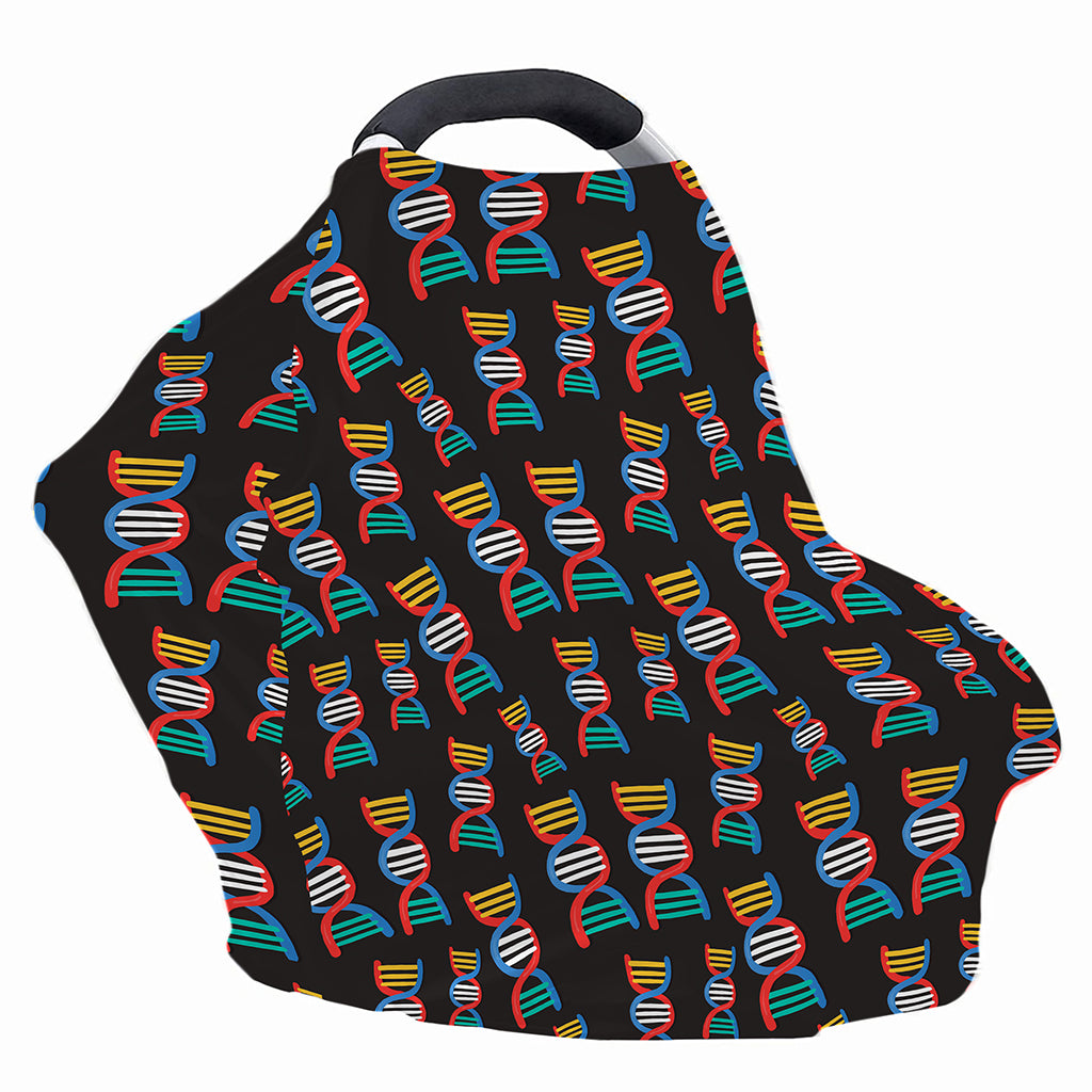 DNA Strands Pattern Print Baby Seat Cover