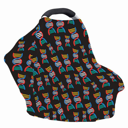 DNA Strands Pattern Print Baby Seat Cover
