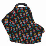 DNA Strands Pattern Print Baby Seat Cover