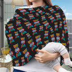 DNA Strands Pattern Print Baby Seat Cover