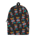 DNA Strands Pattern Print Backpack