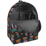 DNA Strands Pattern Print Backpack