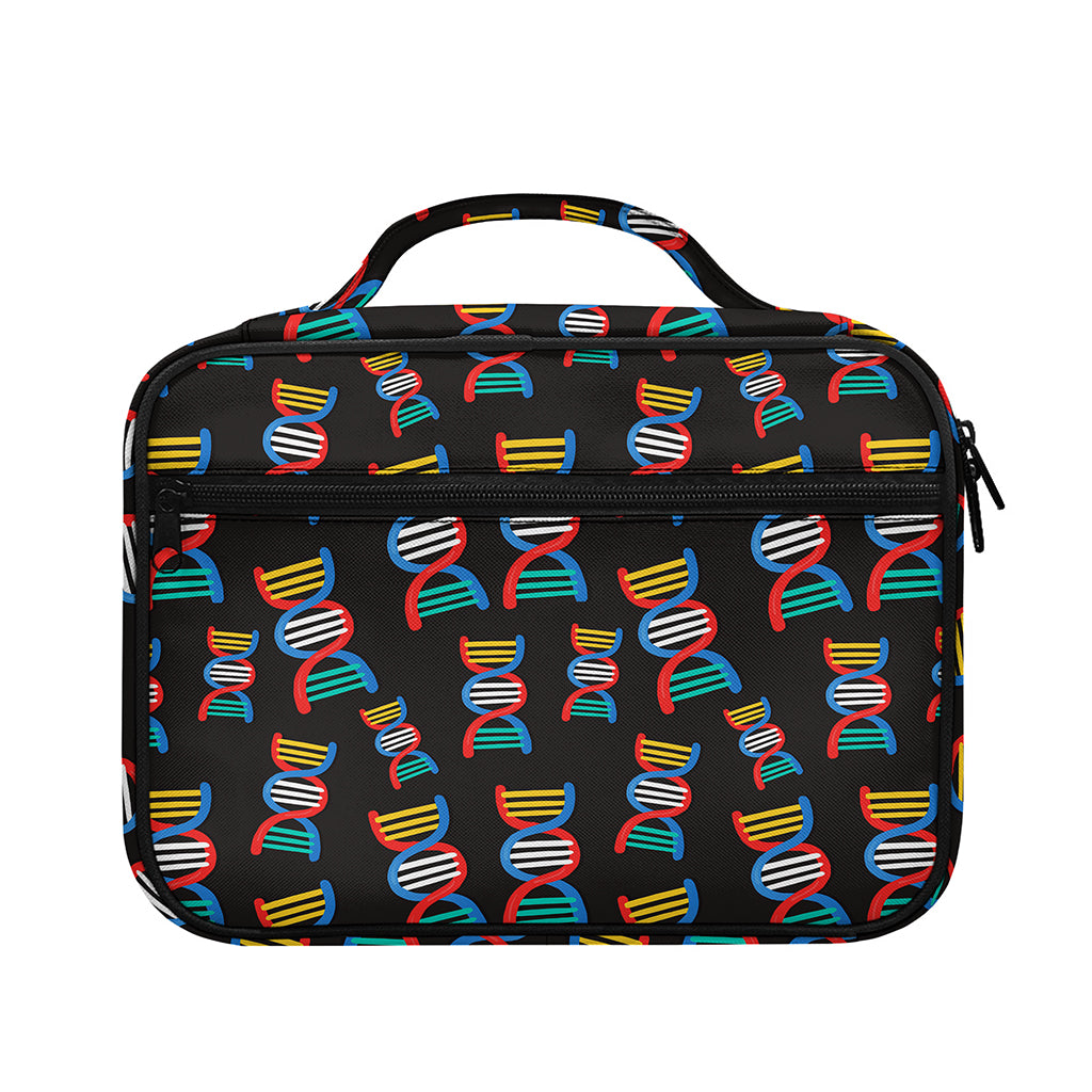 DNA Strands Pattern Print Briefcase Bible Bag