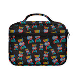 DNA Strands Pattern Print Briefcase Bible Bag