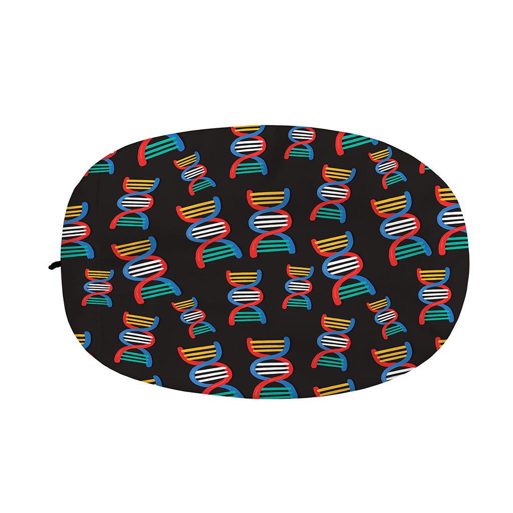 DNA Strands Pattern Print Car Side Mirror Covers