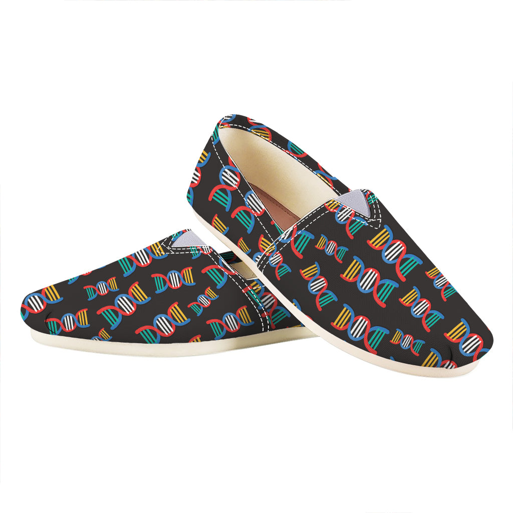 DNA Strands Pattern Print Casual Shoes