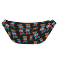 DNA Strands Pattern Print Fanny Pack