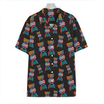 DNA Strands Pattern Print Hawaiian Shirt